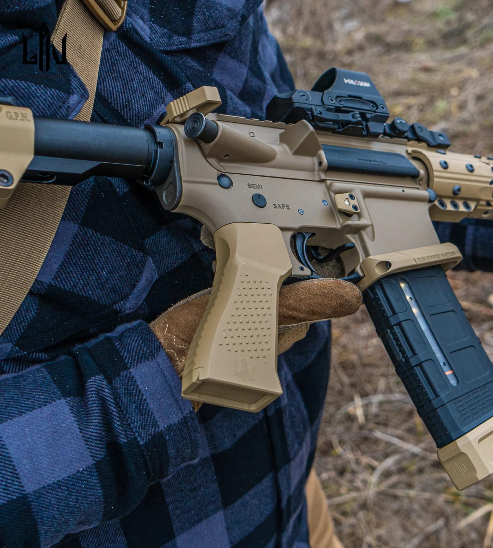Пістолетна рукоятка з нішою для AR-15