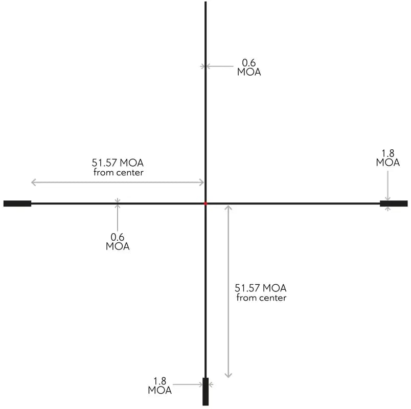 Приціл оптичний Hawke Endurance FD 1-6x24 сітка L4A з підсвічуванням
