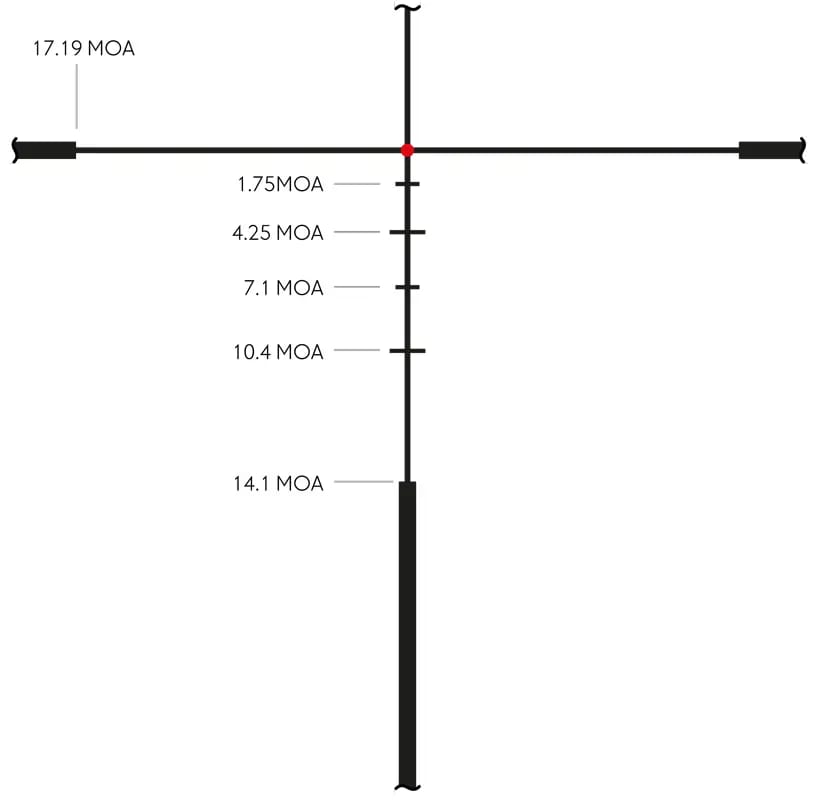 Приціл оптичний Hawke Endurance FD 2-12x50 сітка LR2 з підсвічуванням