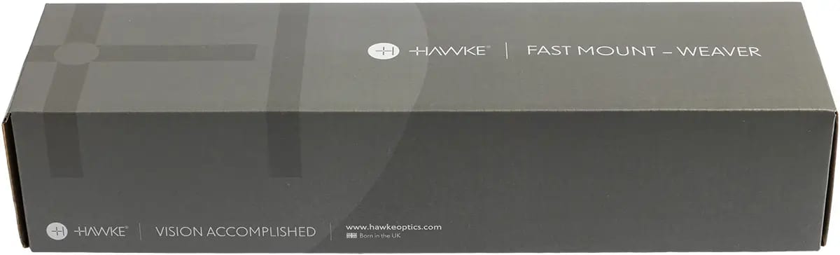 Приціл оптичний Hawke Fast Mount 3-12x50 AO сітка Mil Dot з підсвічуванням. Кільця на Weaver