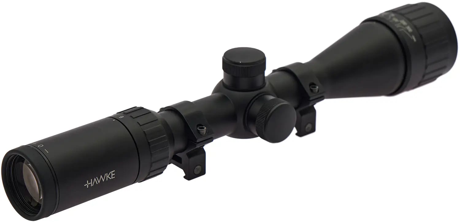 Приціл оптичний Hawke Fast Mount 3-9x40 AO сітка Mil Dot. Кільця на Ластівчин хвіст