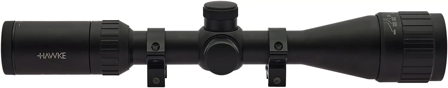 Приціл оптичний Hawke Fast Mount 3-9x40 AO сітка Mil Dot. Кільця на Ластівчин хвіст