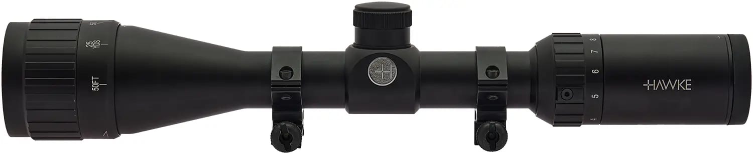 Приціл оптичний Hawke Fast Mount 3-9x40 AO сітка Mil Dot. Кільця на Ластівчин хвіст