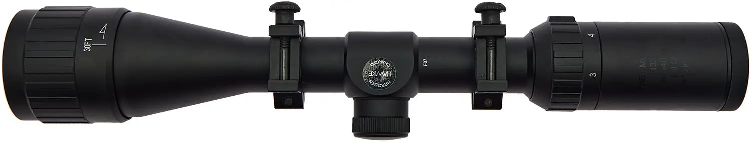 Приціл оптичний Hawke Fast Mount 3-9x40 AO сітка Mil Dot. Кільця на Ластівчин хвіст