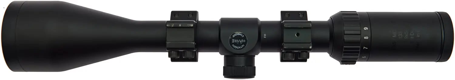 Приціл оптичний Hawke Fast Mount 3-9x50 сітка Mil Dot. Кільця на Ластівчин хвіст