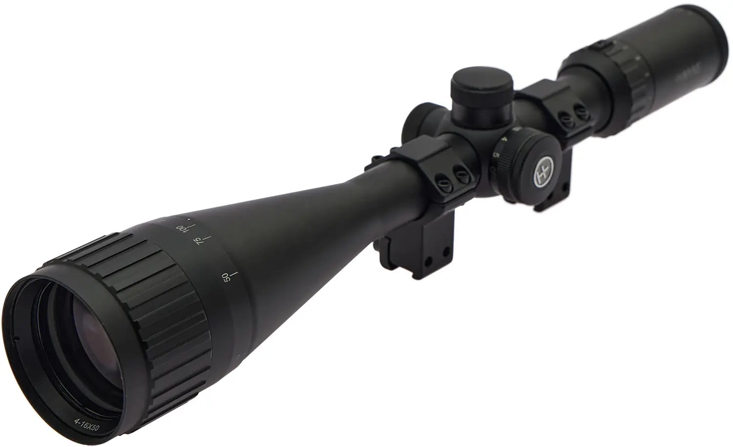 Приціл оптичний Hawke Fast Mount 4-16x50 AO сітка Mil Dot з підсвічуванням. Кільця на Ластівчин хвіст