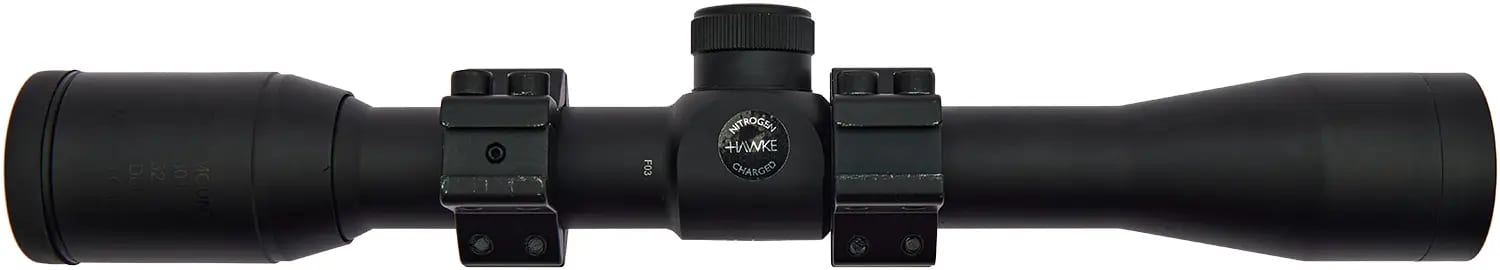 Приціл оптичний Hawke Fast Mount 4x32 сітка Mil Dot. Кільця на Ластівчин хвіст