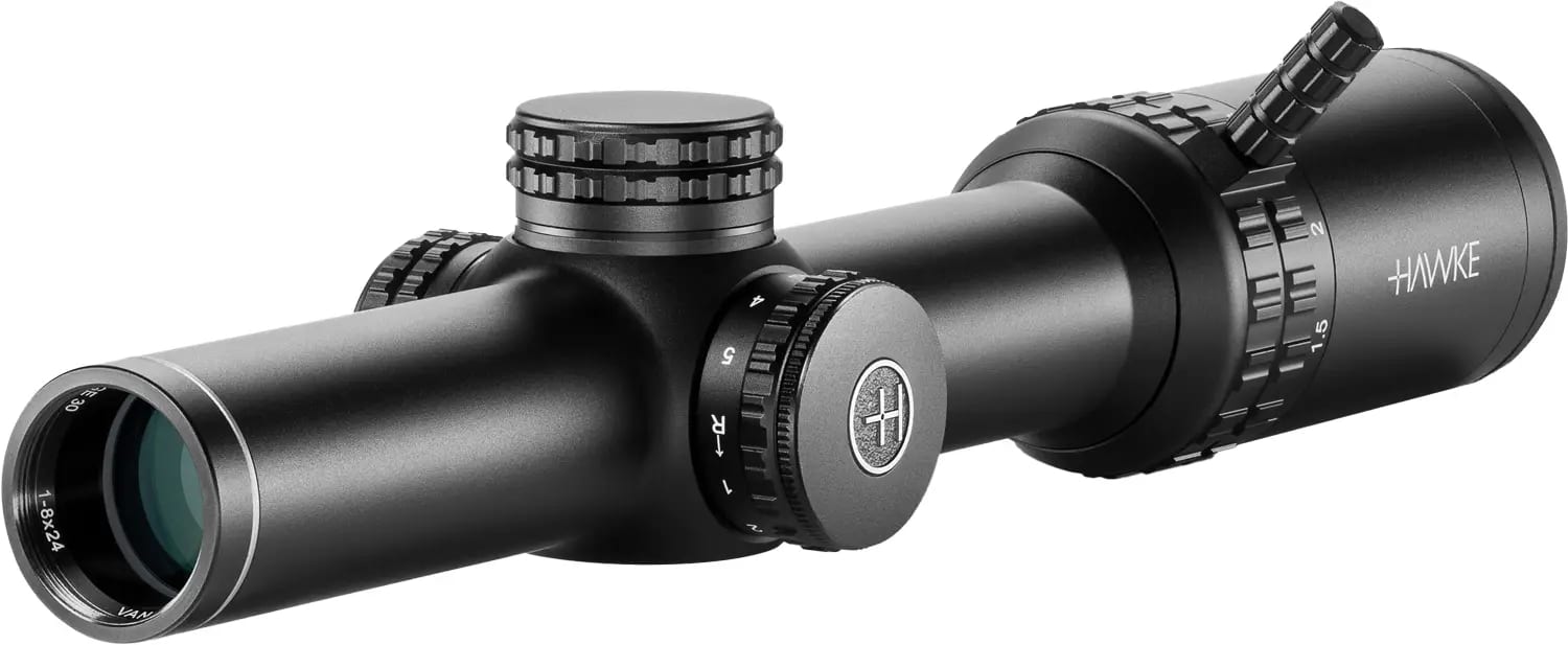 Приціл оптичний Hawke Vantage HD 1-8х24 сітка Tactical BDC 5.56 з підсвічуванням