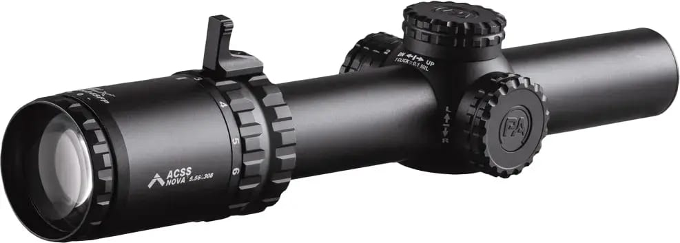Приціл оптичний Primary Arms SLx 1-6х24 Gen IV SFP сітка ACSS NOVA 5.56/.308 Mil з підсвічуванням