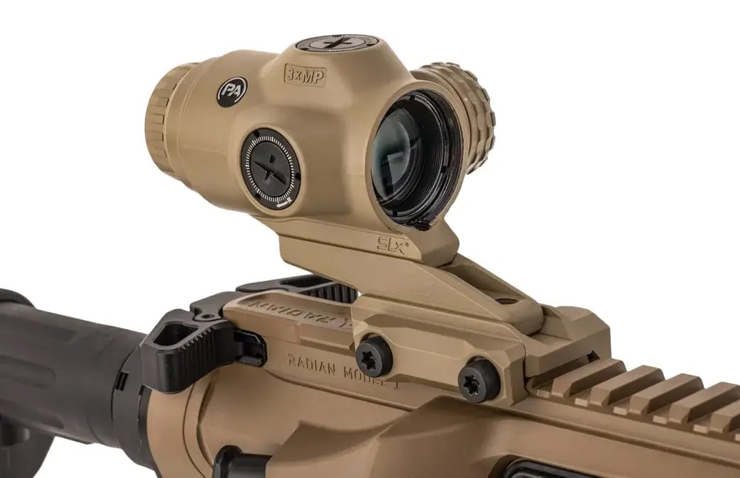 Приціл призматичний Primary Arms SLx 3X MicroPrism сітка ACSS Raptor 5.56/.308 Yard. FDE