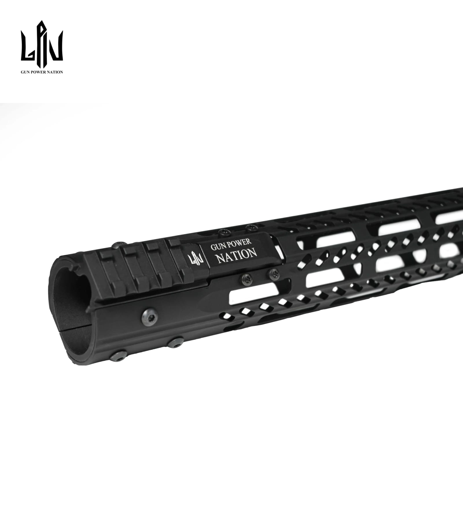 Цівка кругла алюмінієва для AR-15, 15" з планкою Пікатіні