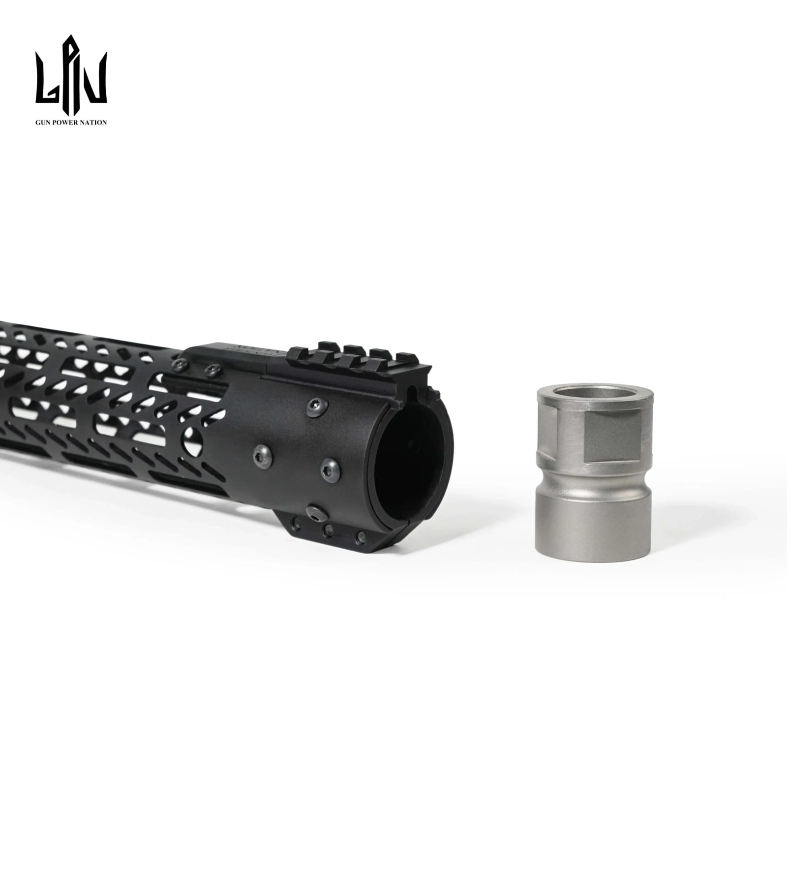 Okrągła aluminiowa osłona dla AR-15, 15" z szyną Picatinny